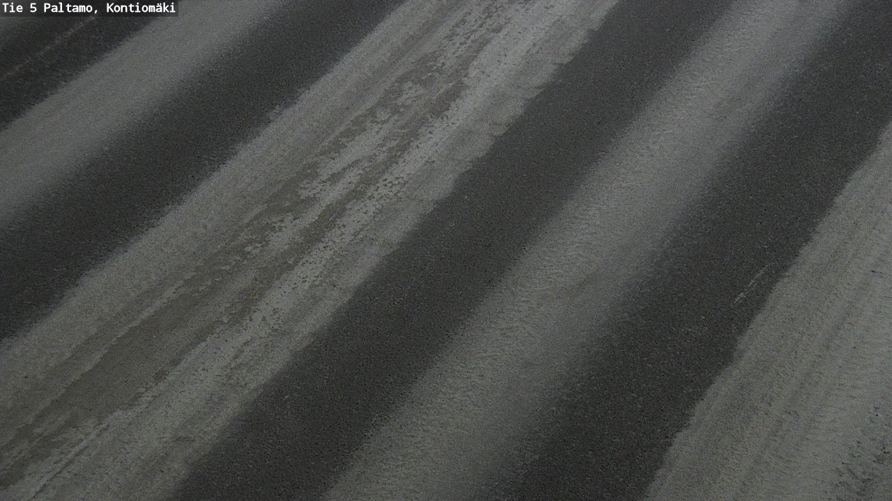 Weather Camera Image Väg 5 Paltamo, Kontiomäki, Paltamo, Kainuu