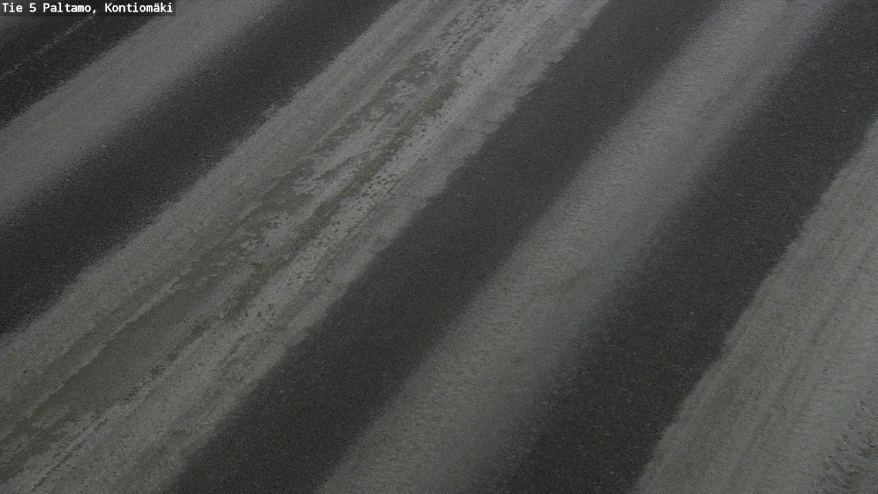 Weather Camera Image Väg 5 Paltamo, Kontiomäki, Paltamo, Kainuu
