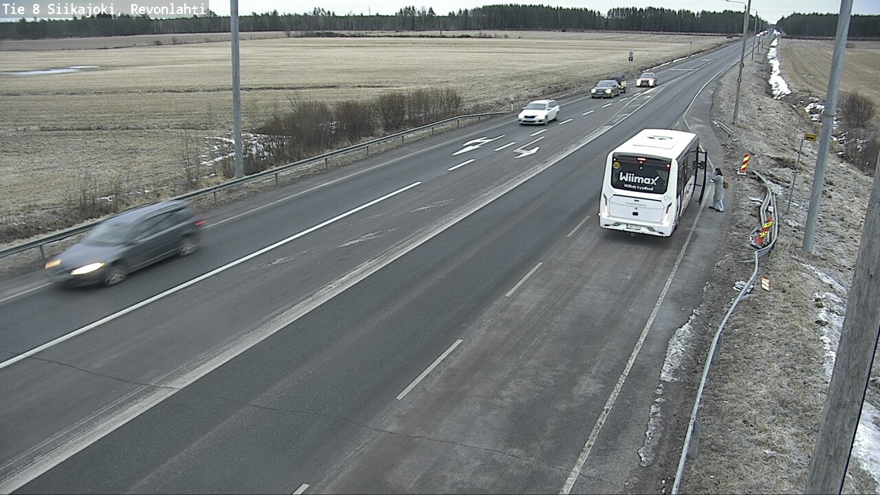 Kelikamerat Kuva Tie 8 Siikajoki, Revonlahti, Siikajoki, Pohjois-Pohjanmaa