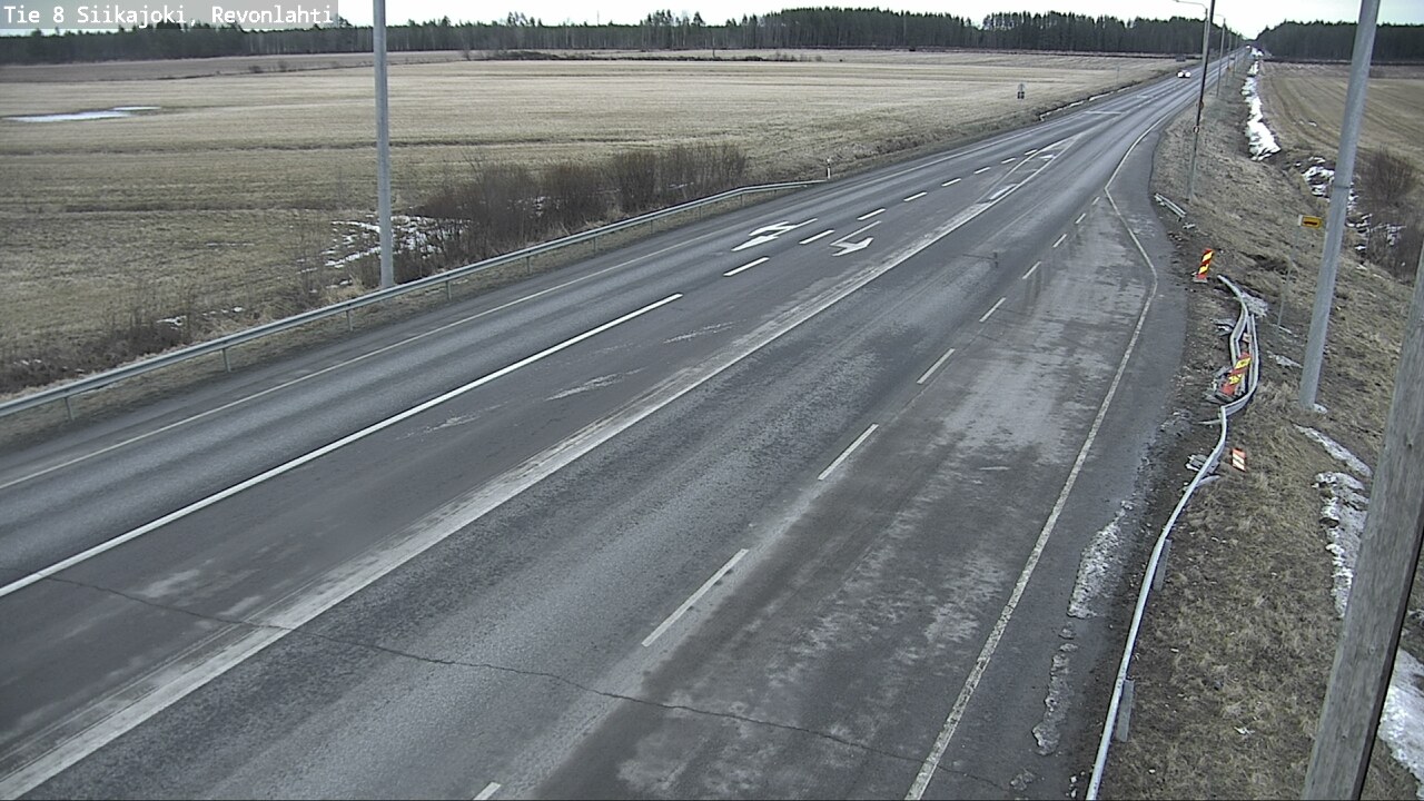 Kelikamerat Kuva Tie 8 Siikajoki, Revonlahti, Siikajoki, Pohjois-Pohjanmaa