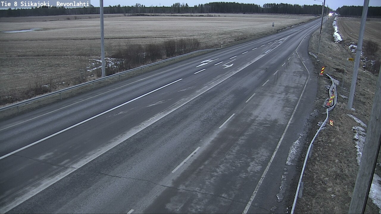 Kelikamerat Kuva Tie 8 Siikajoki, Revonlahti, Siikajoki, Pohjois-Pohjanmaa