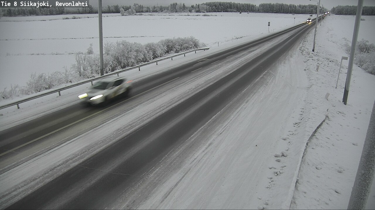 Kelikamerat Kuva Tie 8 Siikajoki, Revonlahti, Siikajoki, Pohjois-Pohjanmaa