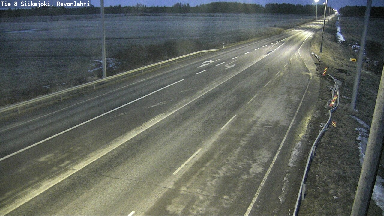 Kelikamerat Kuva Tie 8 Siikajoki, Revonlahti, Siikajoki, Pohjois-Pohjanmaa