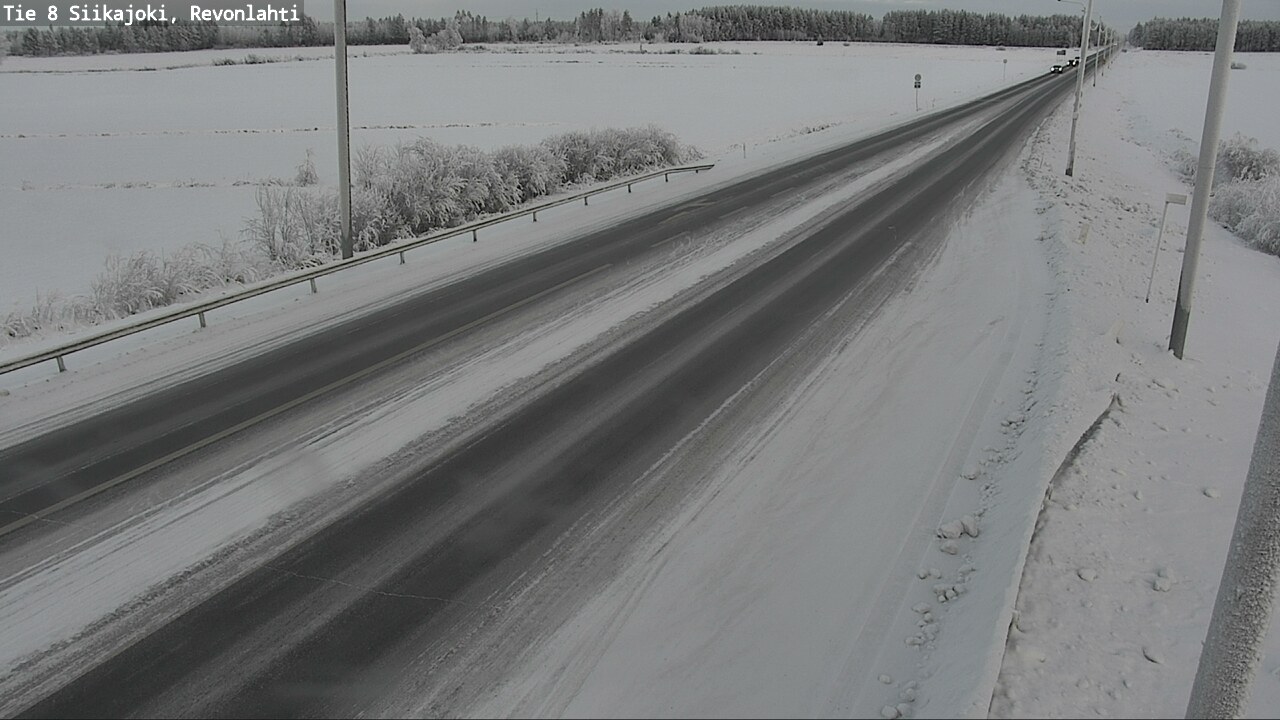 Kelikamerat Kuva Tie 8 Siikajoki, Revonlahti, Siikajoki, Pohjois-Pohjanmaa