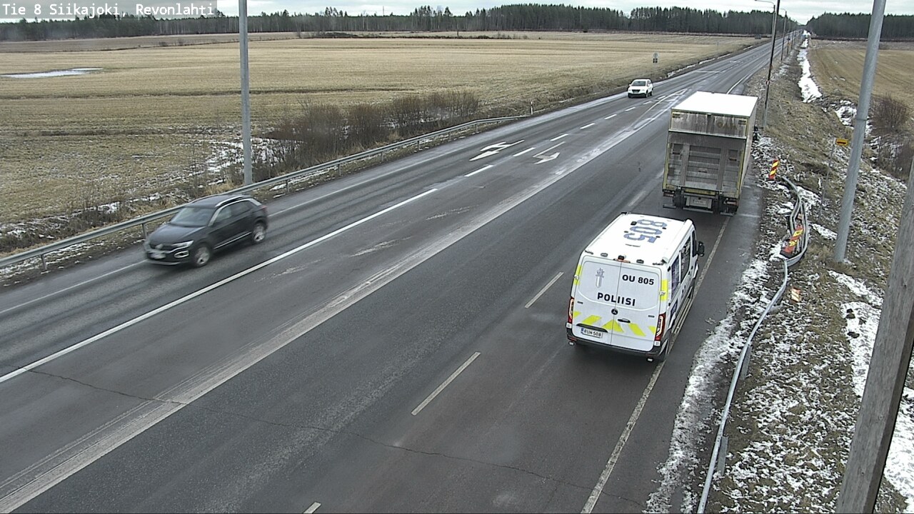 Kelikamerat Kuva Tie 8 Siikajoki, Revonlahti, Siikajoki, Pohjois-Pohjanmaa