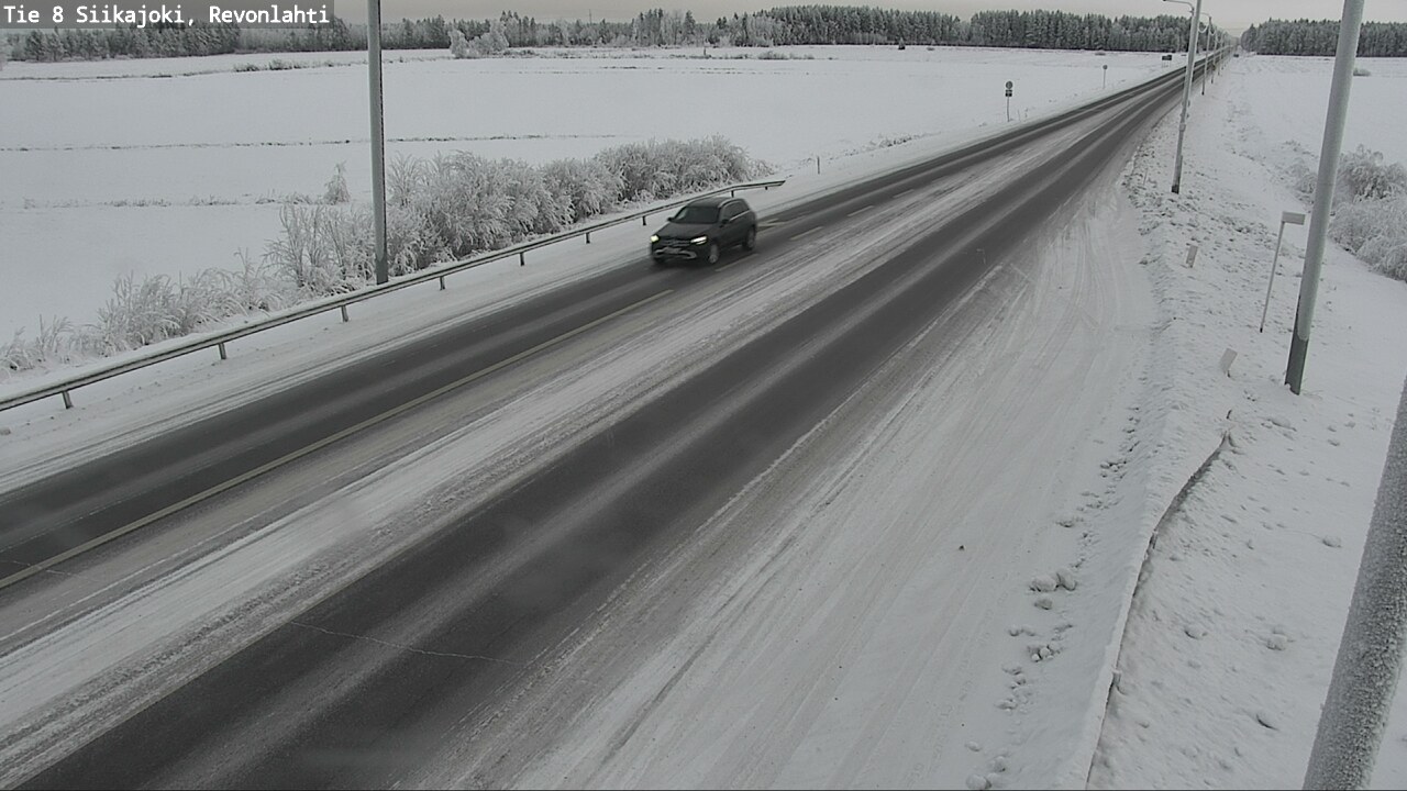Kelikamerat Kuva Tie 8 Siikajoki, Revonlahti, Siikajoki, Pohjois-Pohjanmaa