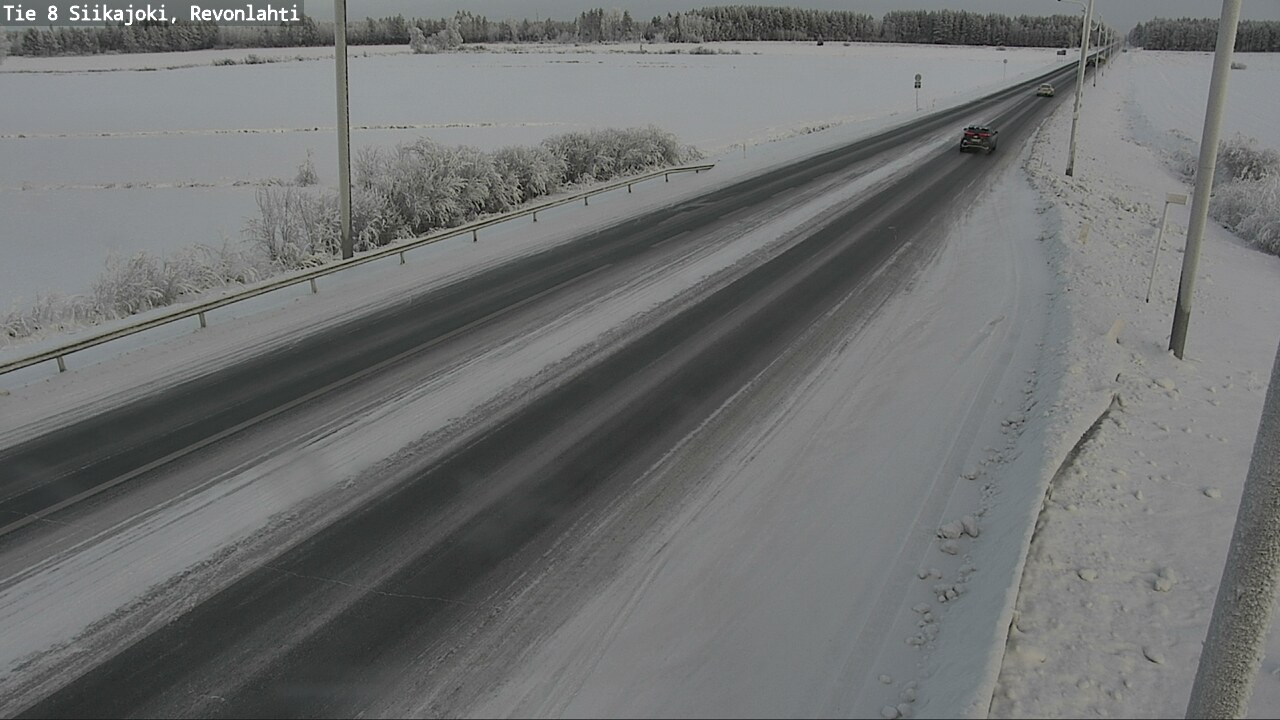 Kelikamerat Kuva Tie 8 Siikajoki, Revonlahti, Siikajoki, Pohjois-Pohjanmaa