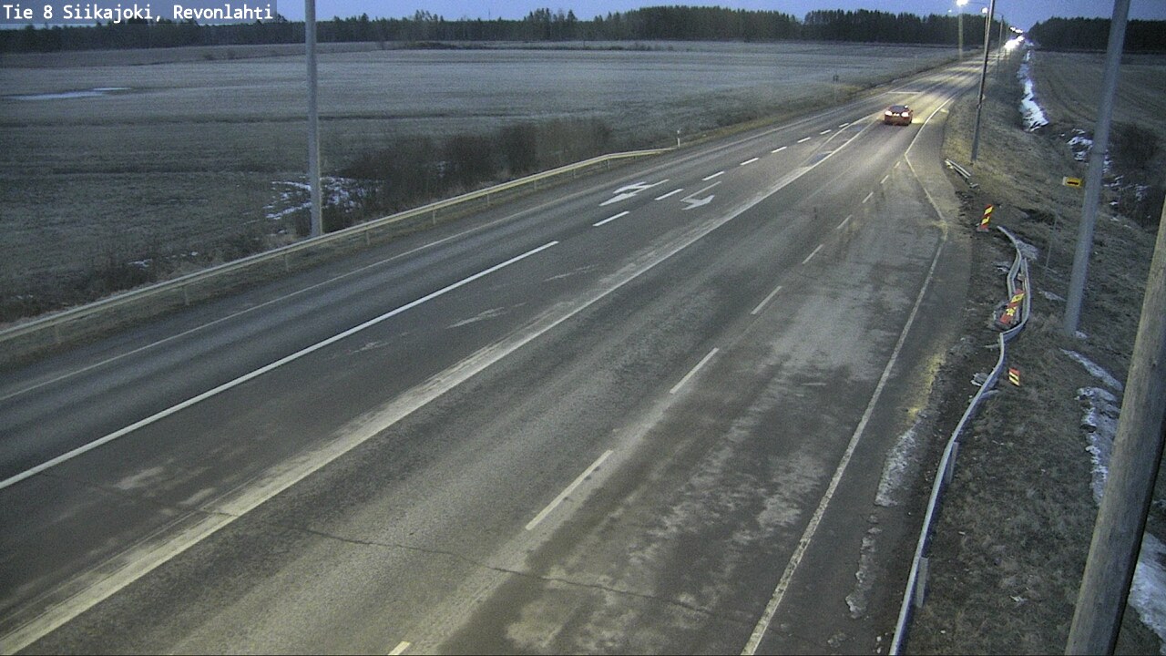 Kelikamerat Kuva Tie 8 Siikajoki, Revonlahti, Siikajoki, Pohjois-Pohjanmaa