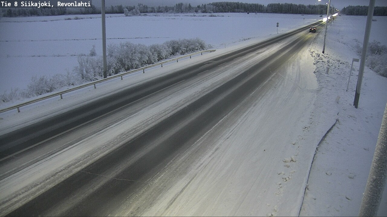 Kelikamerat Kuva Tie 8 Siikajoki, Revonlahti, Siikajoki, Pohjois-Pohjanmaa