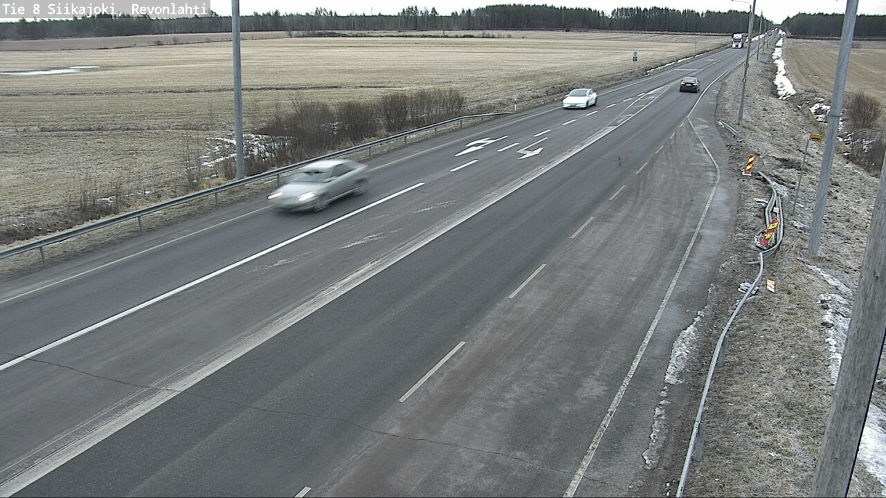 Kelikamerat Kuva Tie 8 Siikajoki, Revonlahti, Siikajoki, Pohjois-Pohjanmaa