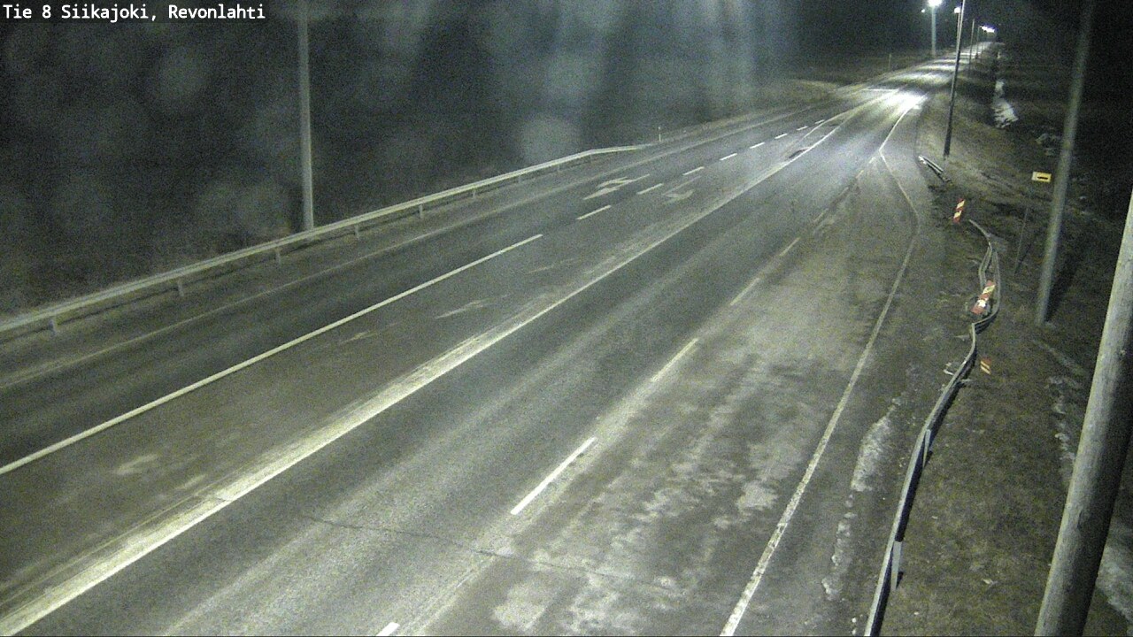 Kelikamerat Kuva Tie 8 Siikajoki, Revonlahti, Siikajoki, Pohjois-Pohjanmaa