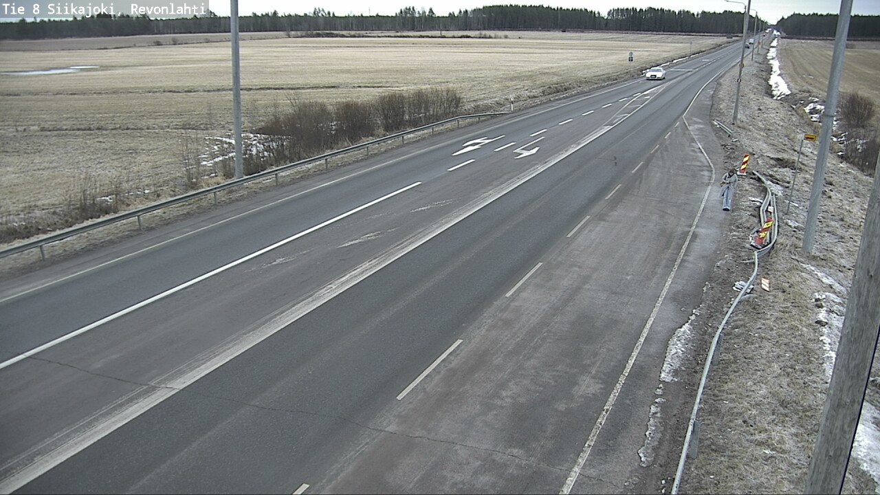 Kelikamerat Kuva Tie 8 Siikajoki, Revonlahti, Siikajoki, Pohjois-Pohjanmaa