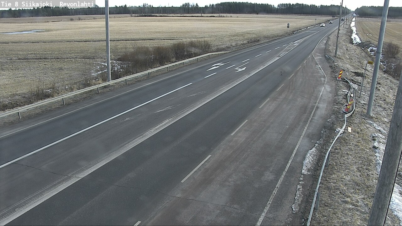 Kelikamerat Kuva Tie 8 Siikajoki, Revonlahti, Siikajoki, Pohjois-Pohjanmaa