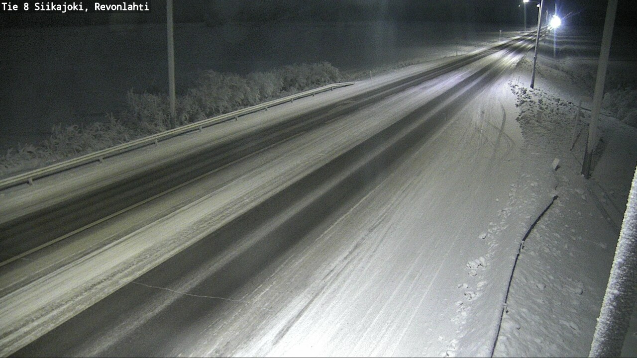 Weather Camera Image Väg 8 Siikajoki, Revolax, Siikajoki, Pohjois-Pohjanmaa