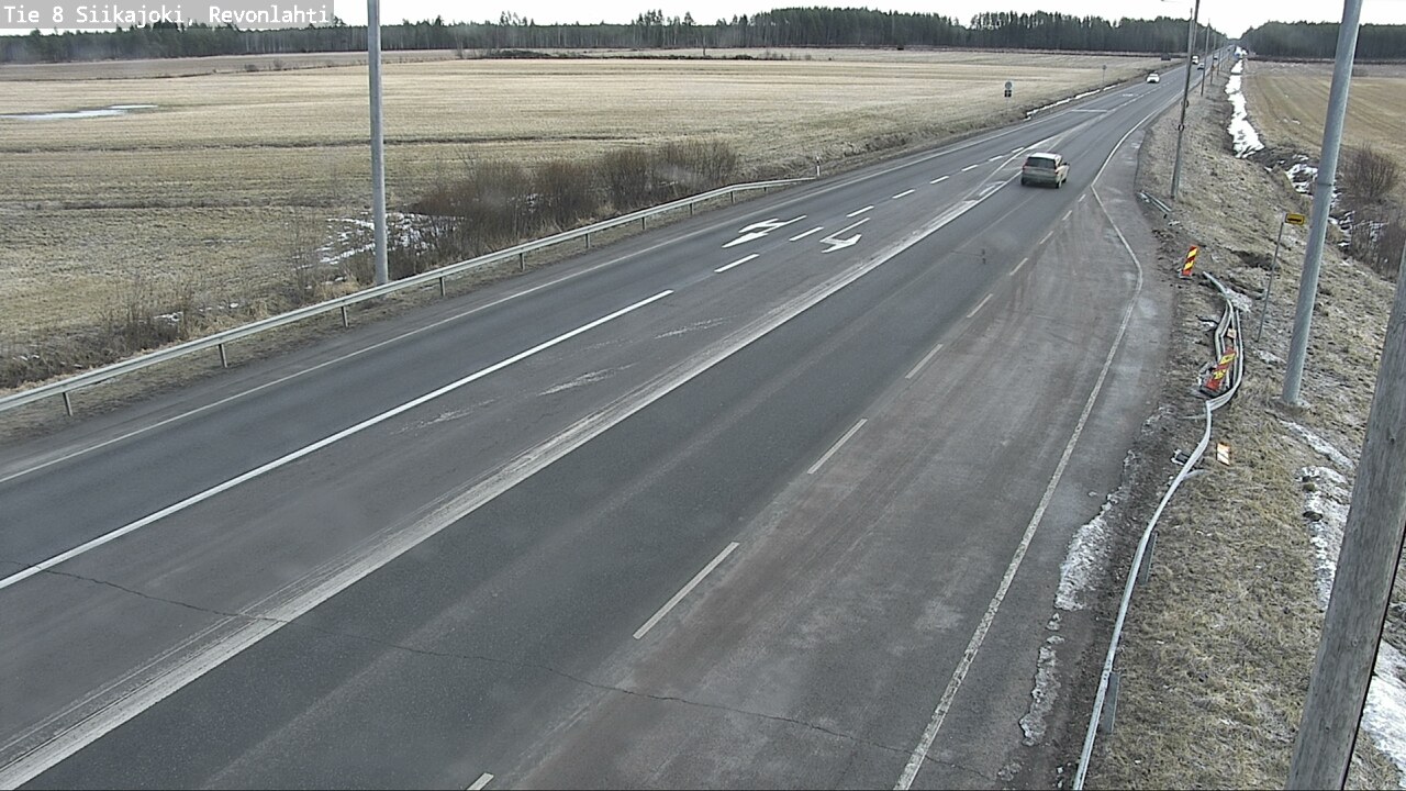 Kelikamerat Kuva Tie 8 Siikajoki, Revonlahti, Siikajoki, Pohjois-Pohjanmaa