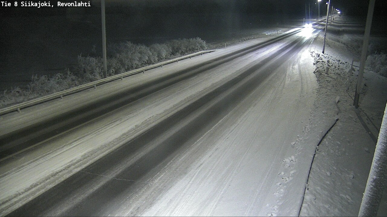 Kelikamerat Kuva Tie 8 Siikajoki, Revonlahti, Siikajoki, Pohjois-Pohjanmaa