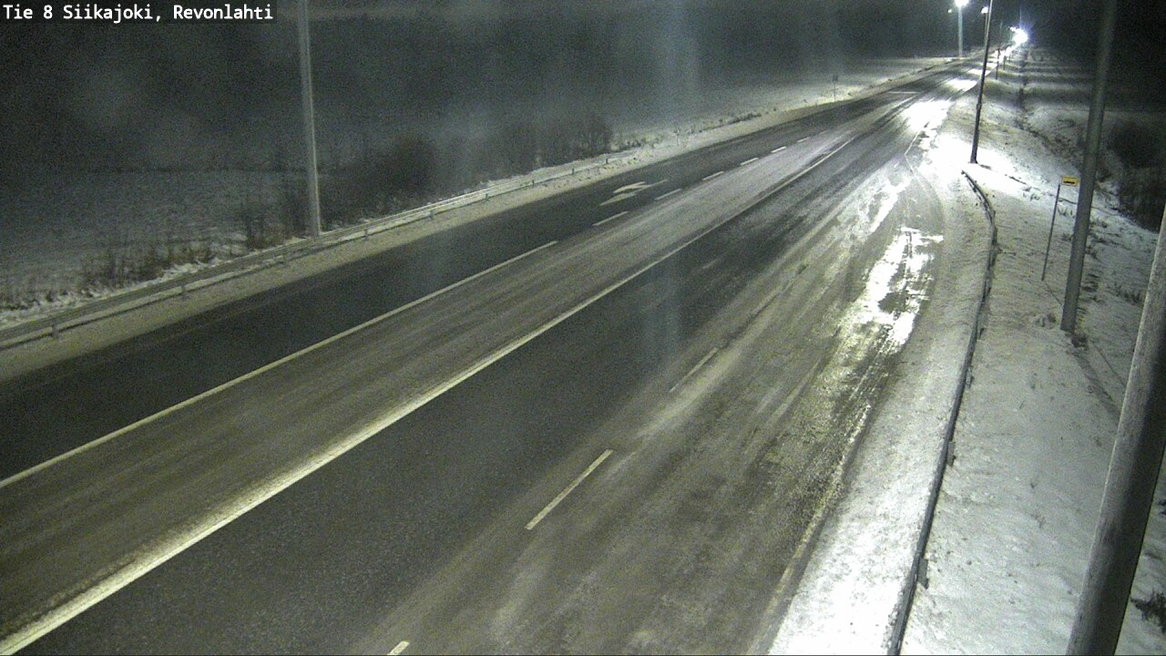 Weather Camera Image Väg 8 Siikajoki, Revolax, Siikajoki, Pohjois-Pohjanmaa