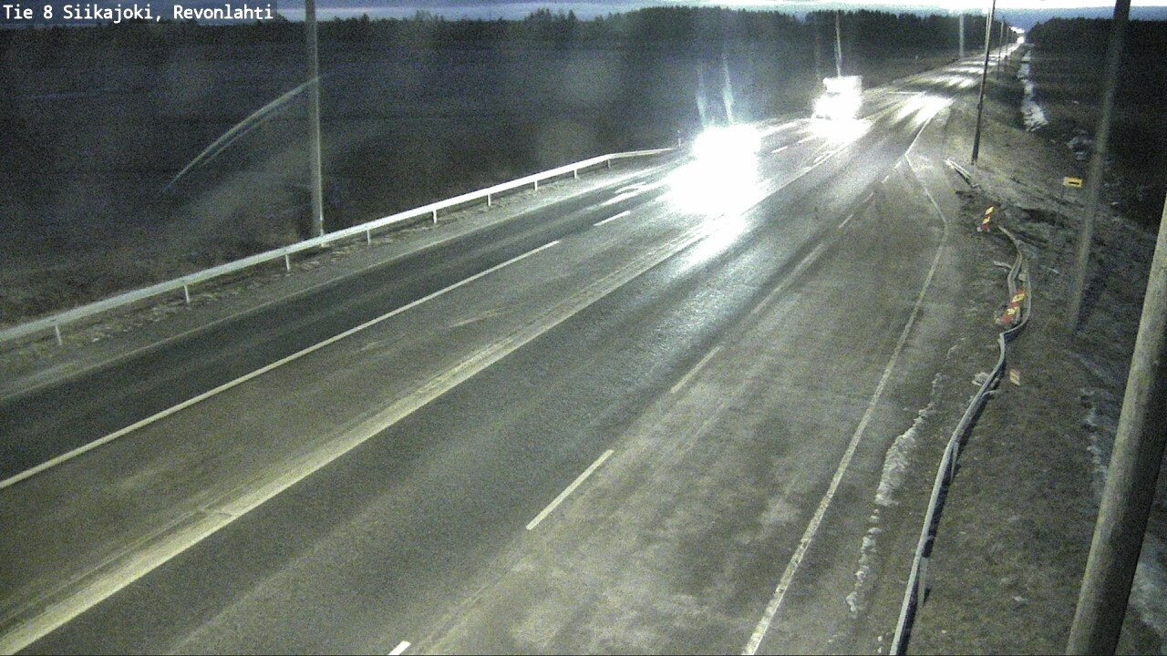 Kelikamerat Kuva Tie 8 Siikajoki, Revonlahti, Siikajoki, Pohjois-Pohjanmaa