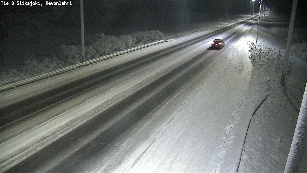 Kelikamerat Kuva Tie 8 Siikajoki, Revonlahti, Siikajoki, Pohjois-Pohjanmaa