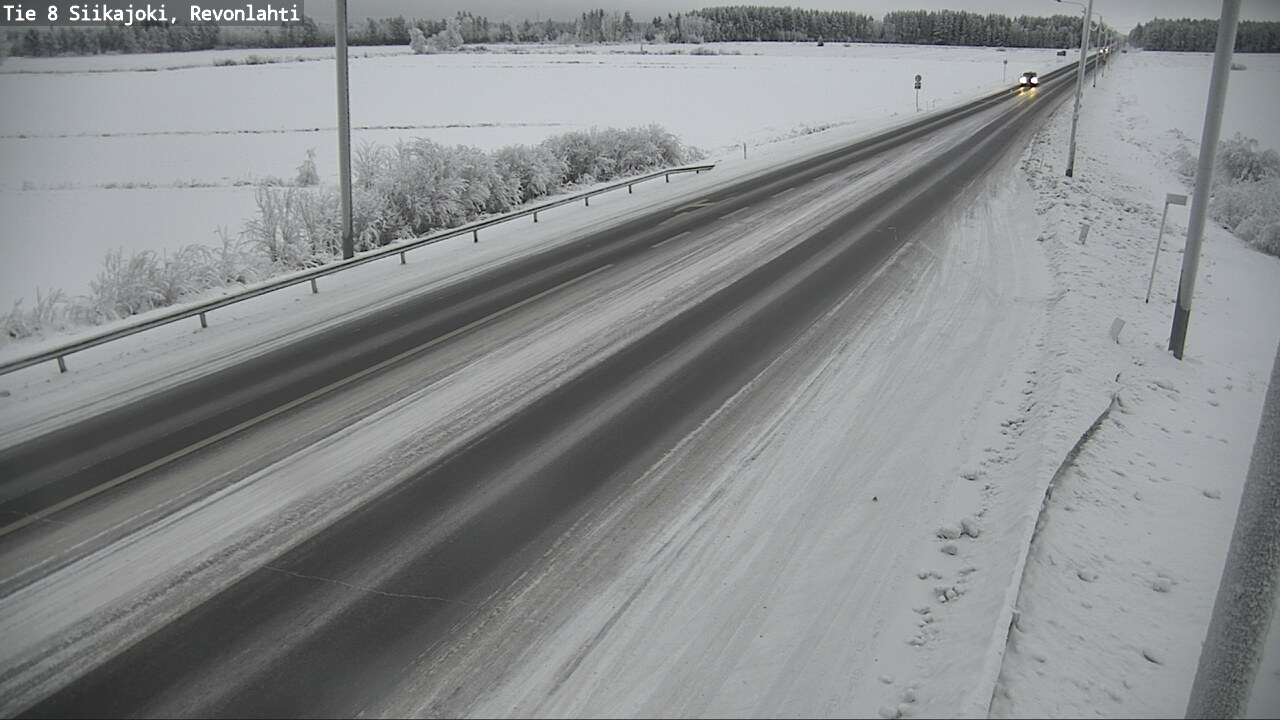 Kelikamerat Kuva Tie 8 Siikajoki, Revonlahti, Siikajoki, Pohjois-Pohjanmaa