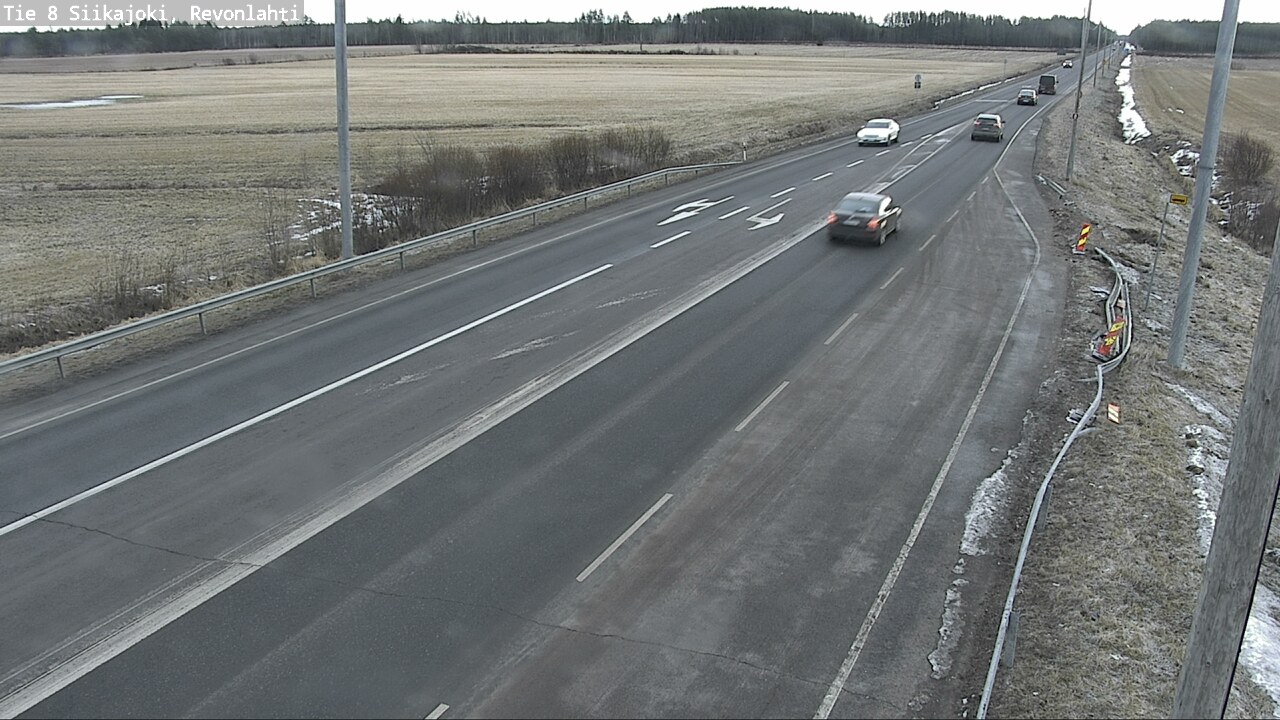 Kelikamerat Kuva Tie 8 Siikajoki, Revonlahti, Siikajoki, Pohjois-Pohjanmaa