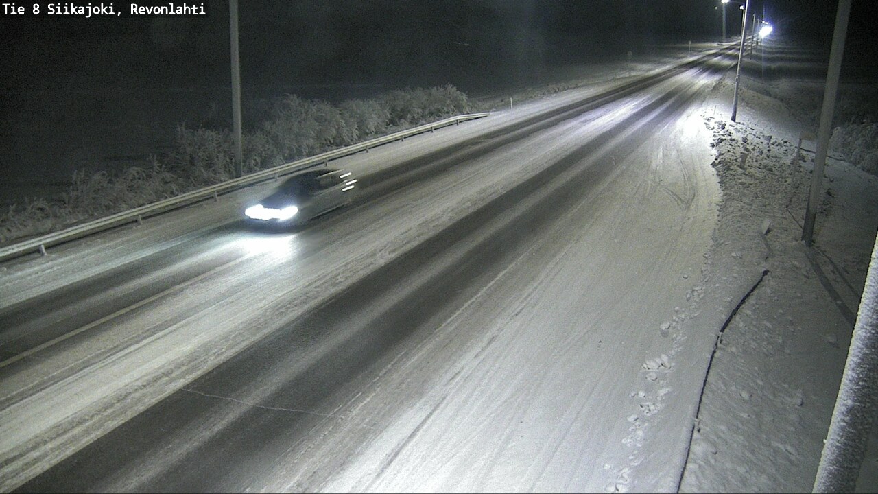 Kelikamerat Kuva Tie 8 Siikajoki, Revonlahti, Siikajoki, Pohjois-Pohjanmaa