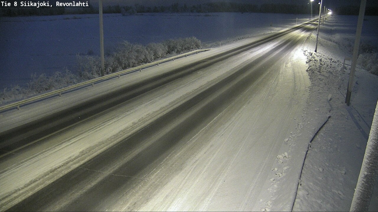 Kelikamerat Kuva Tie 8 Siikajoki, Revonlahti, Siikajoki, Pohjois-Pohjanmaa