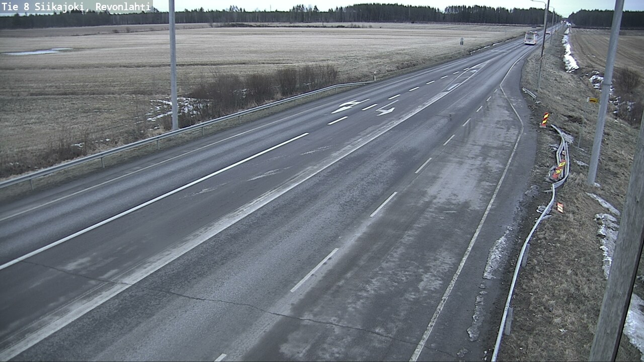 Kelikamerat Kuva Tie 8 Siikajoki, Revonlahti, Siikajoki, Pohjois-Pohjanmaa