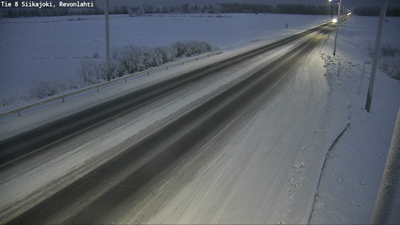 Kelikamerat Kuva Tie 8 Siikajoki, Revonlahti, Siikajoki, Pohjois-Pohjanmaa