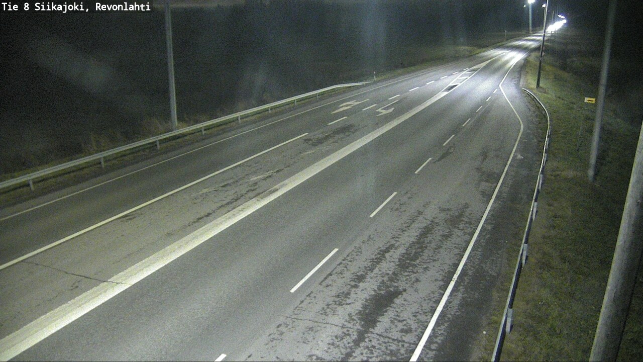 Kelikamerat Kuva Tie 8 Siikajoki, Revonlahti, Siikajoki, Pohjois-Pohjanmaa