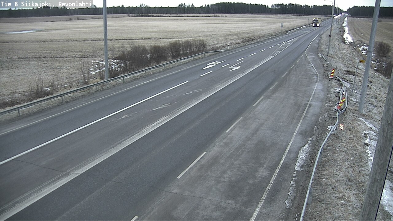 Kelikamerat Kuva Tie 8 Siikajoki, Revonlahti, Siikajoki, Pohjois-Pohjanmaa