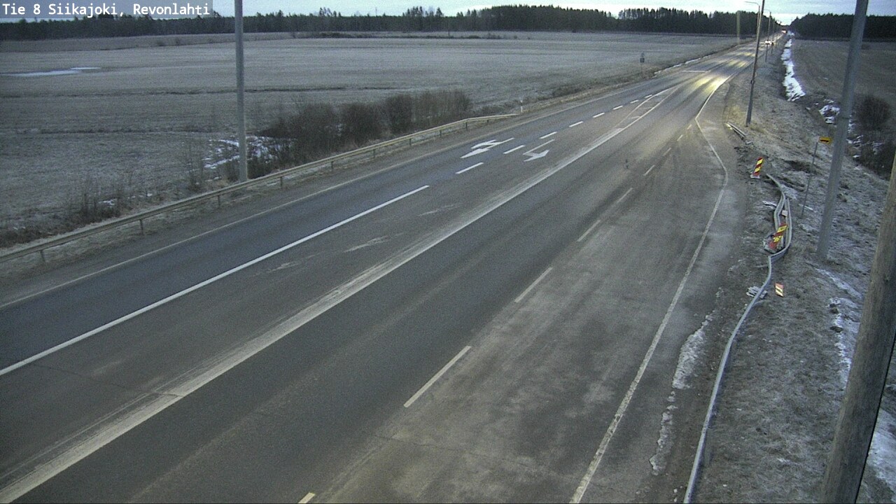 Kelikamerat Kuva Tie 8 Siikajoki, Revonlahti, Siikajoki, Pohjois-Pohjanmaa