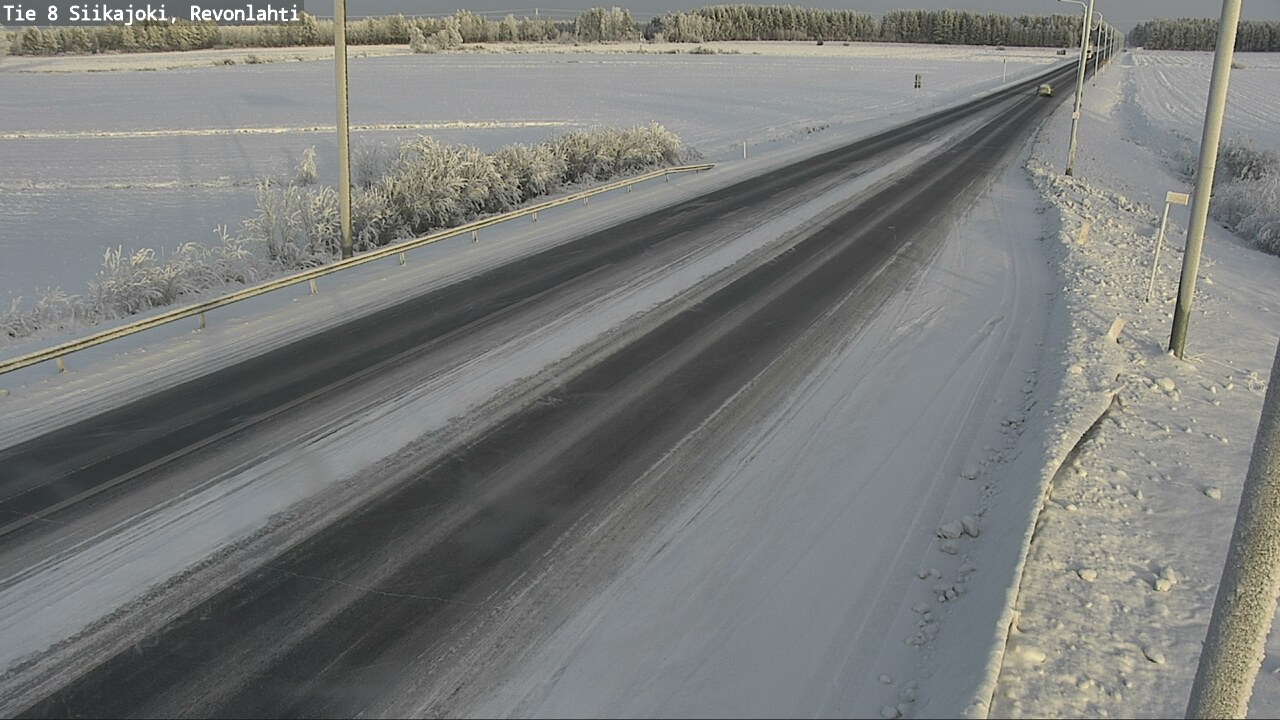 Kelikamerat Kuva Tie 8 Siikajoki, Revonlahti, Siikajoki, Pohjois-Pohjanmaa