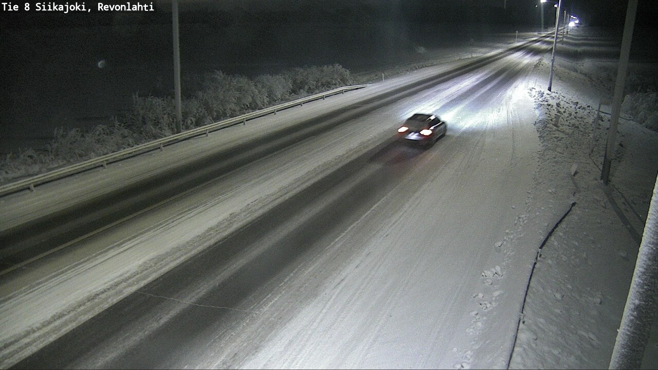 Kelikamerat Kuva Tie 8 Siikajoki, Revonlahti, Siikajoki, Pohjois-Pohjanmaa