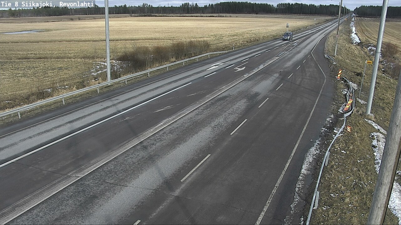 Kelikamerat Kuva Tie 8 Siikajoki, Revonlahti, Siikajoki, Pohjois-Pohjanmaa