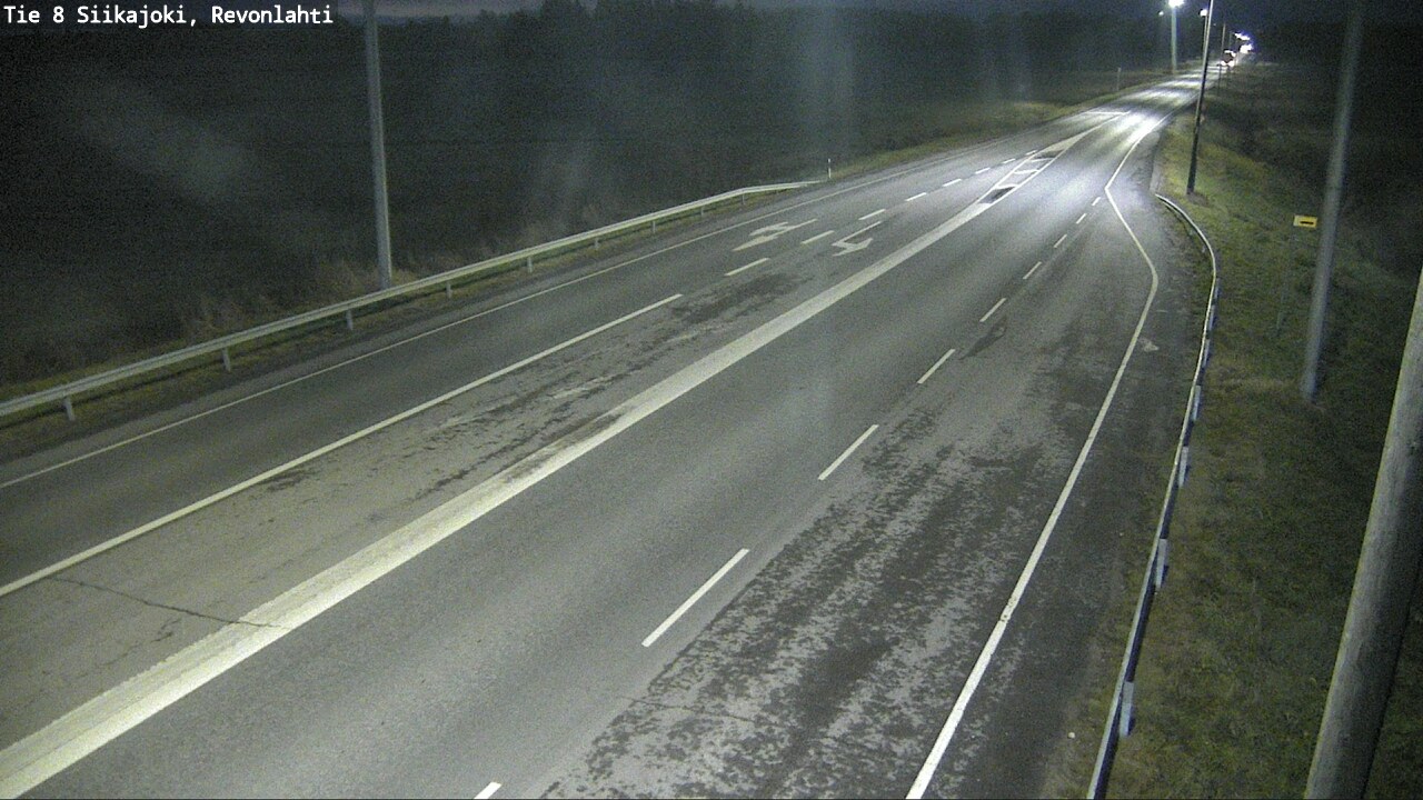 Kelikamerat Kuva Tie 8 Siikajoki, Revonlahti, Siikajoki, Pohjois-Pohjanmaa