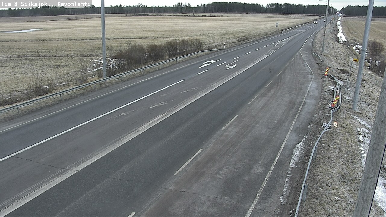 Kelikamerat Kuva Tie 8 Siikajoki, Revonlahti, Siikajoki, Pohjois-Pohjanmaa