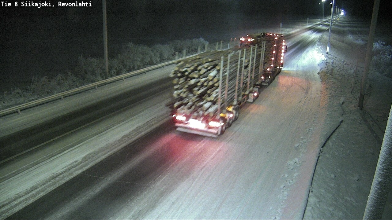 Kelikamerat Kuva Tie 8 Siikajoki, Revonlahti, Siikajoki, Pohjois-Pohjanmaa