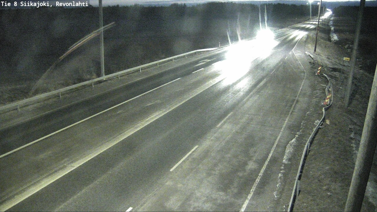 Kelikamerat Kuva Tie 8 Siikajoki, Revonlahti, Siikajoki, Pohjois-Pohjanmaa