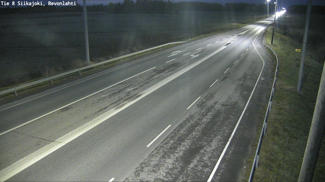 Kelikamerat Kuva Tie 8 Siikajoki, Revonlahti, Siikajoki, Pohjois-Pohjanmaa