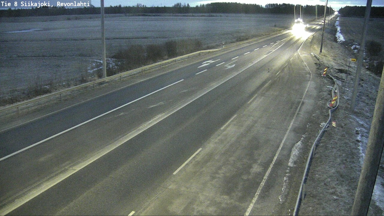 Kelikamerat Kuva Tie 8 Siikajoki, Revonlahti, Siikajoki, Pohjois-Pohjanmaa