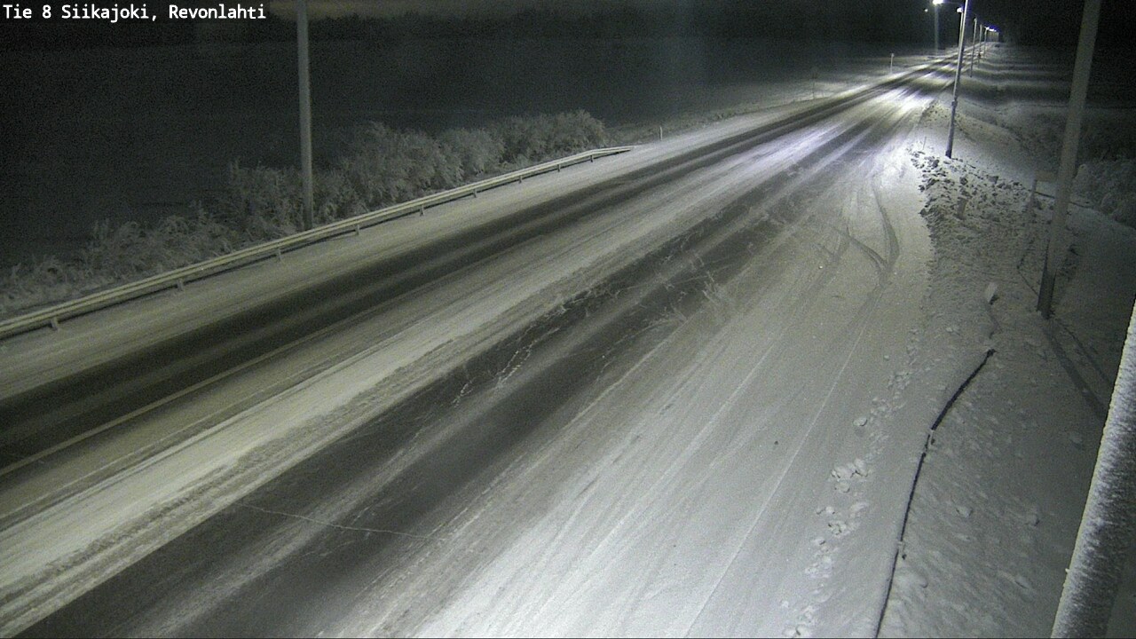 Kelikamerat Kuva Tie 8 Siikajoki, Revonlahti, Siikajoki, Pohjois-Pohjanmaa