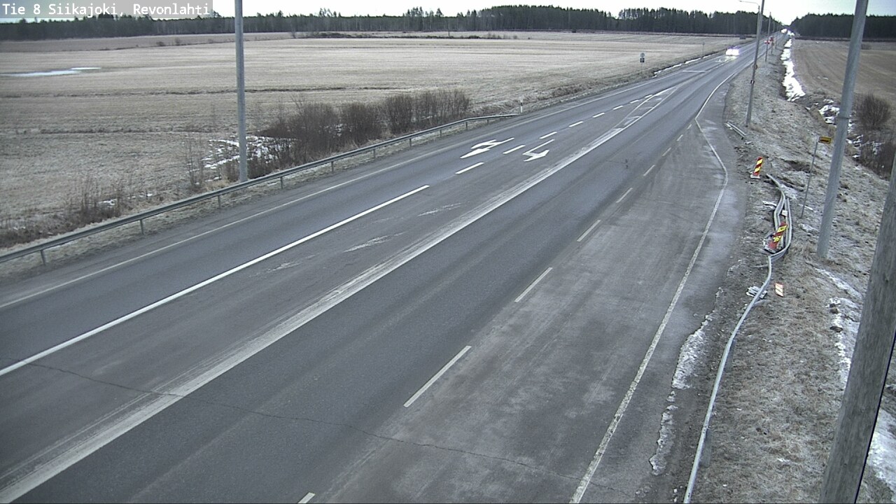 Kelikamerat Kuva Tie 8 Siikajoki, Revonlahti, Siikajoki, Pohjois-Pohjanmaa