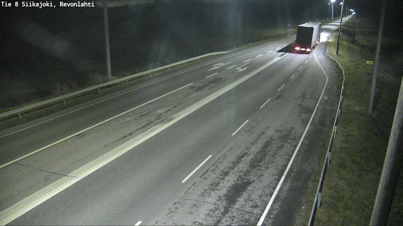 Kelikamerat Kuva Tie 8 Siikajoki, Revonlahti, Siikajoki, Pohjois-Pohjanmaa