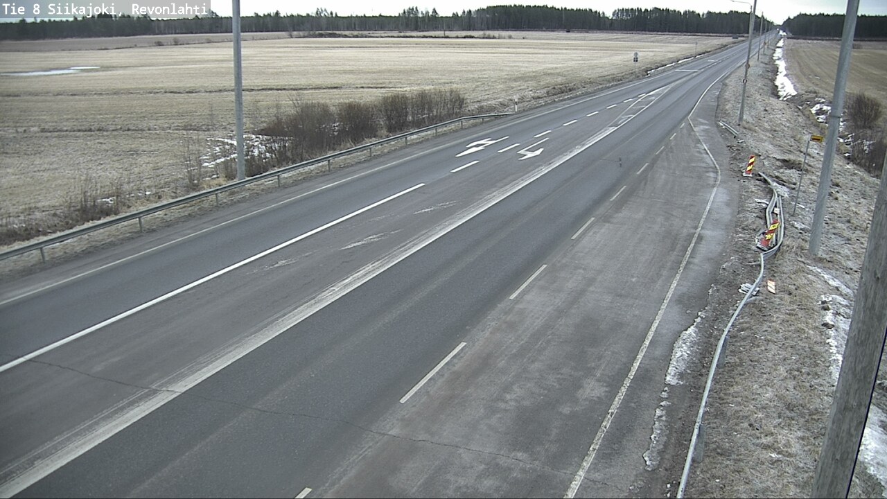Kelikamerat Kuva Tie 8 Siikajoki, Revonlahti, Siikajoki, Pohjois-Pohjanmaa
