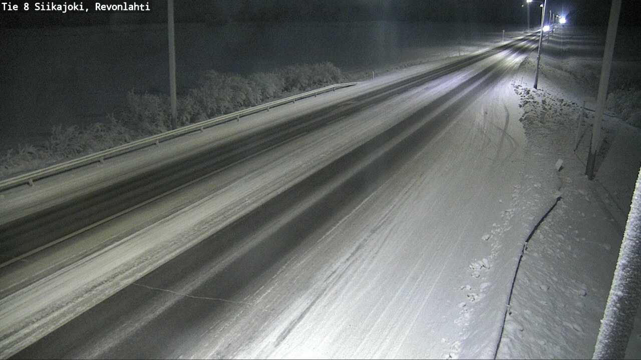 Weather Camera Image Väg 8 Siikajoki, Revolax, Siikajoki, Pohjois-Pohjanmaa