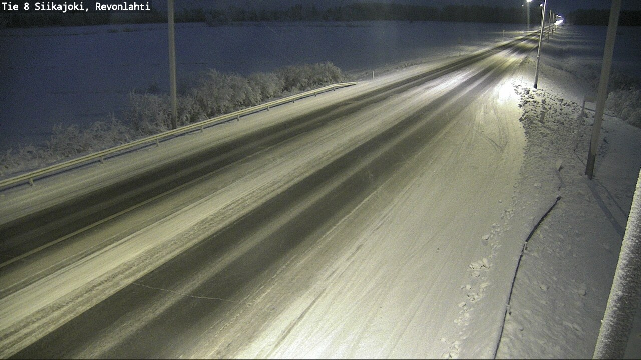 Kelikamerat Kuva Tie 8 Siikajoki, Revonlahti, Siikajoki, Pohjois-Pohjanmaa