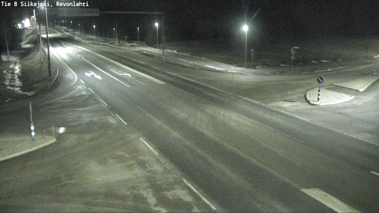 Kelikamerat Kuva Tie 8 Siikajoki, Revonlahti, Siikajoki, Pohjois-Pohjanmaa