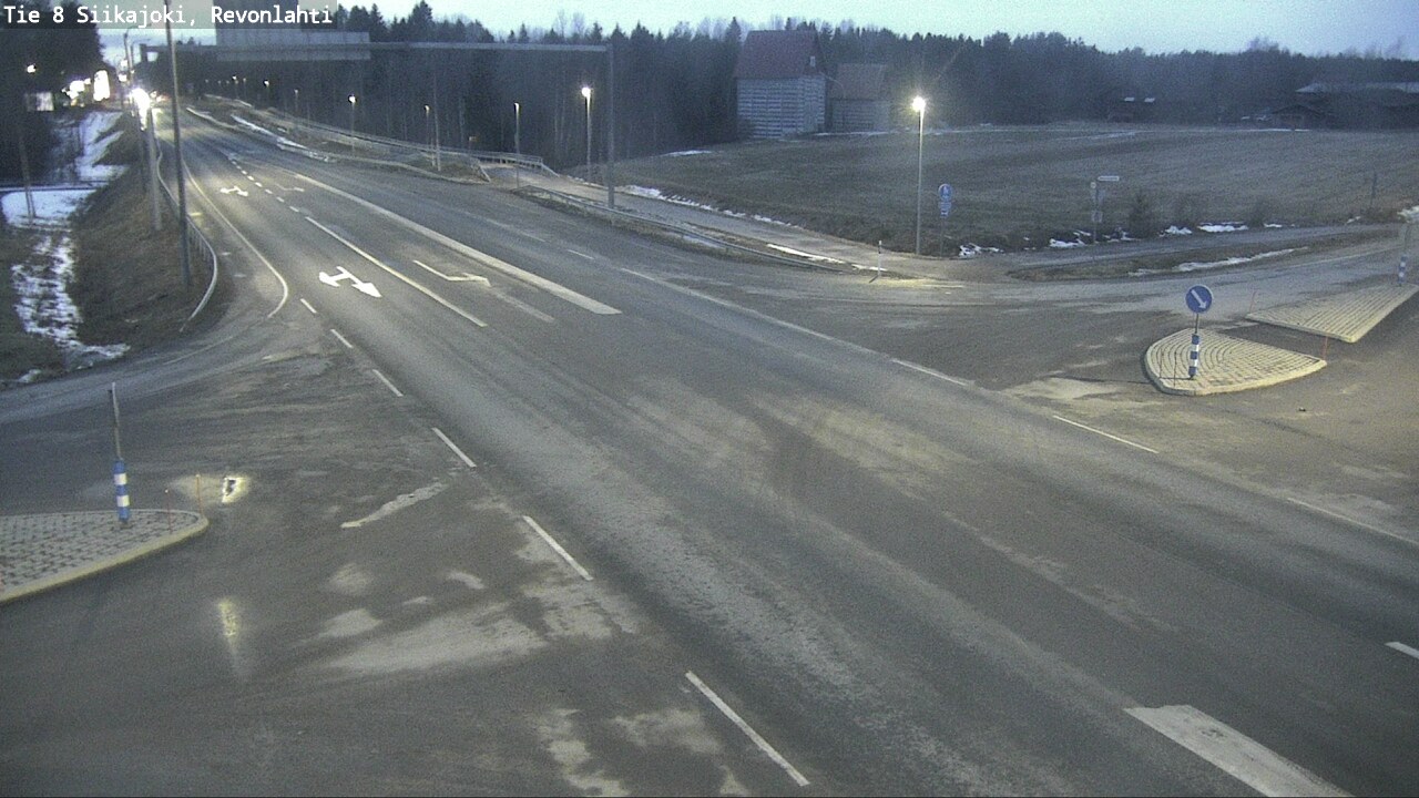 Kelikamerat Kuva Tie 8 Siikajoki, Revonlahti, Siikajoki, Pohjois-Pohjanmaa