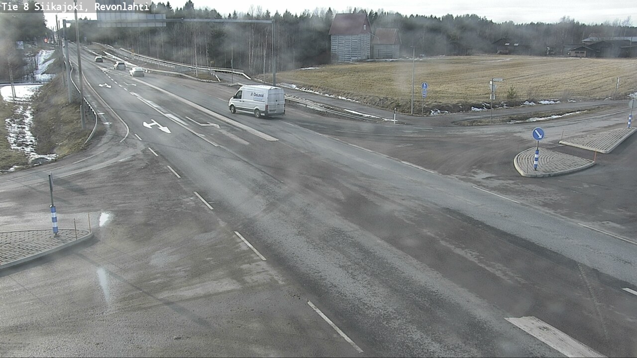 Kelikamerat Kuva Tie 8 Siikajoki, Revonlahti, Siikajoki, Pohjois-Pohjanmaa